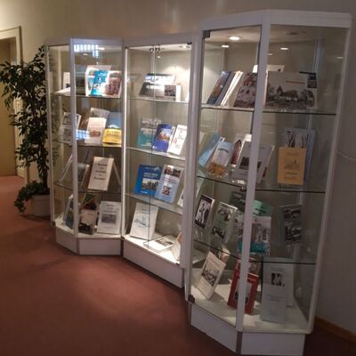Bchervitrine Rathaus Lahde