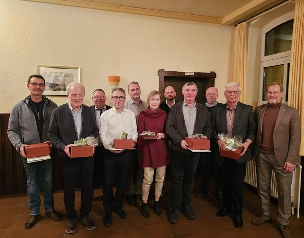 Verabschiedung ehem. Ratsmitglieder und Ortsb�rgermeister