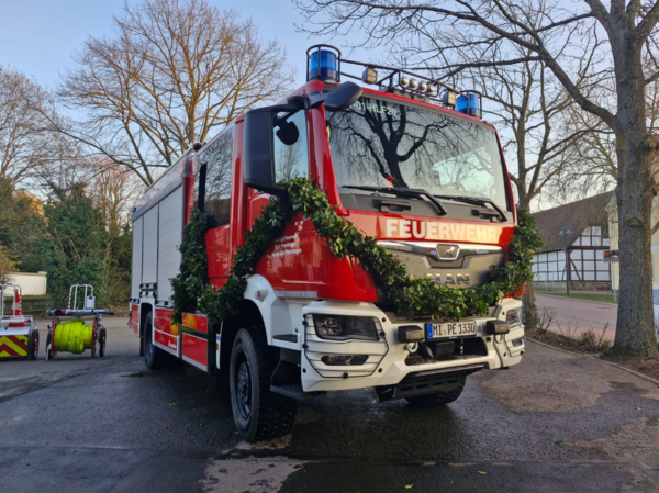 Freiwillige Feuerwehr Petershagen - Neues Fahrzeug 04.03.26